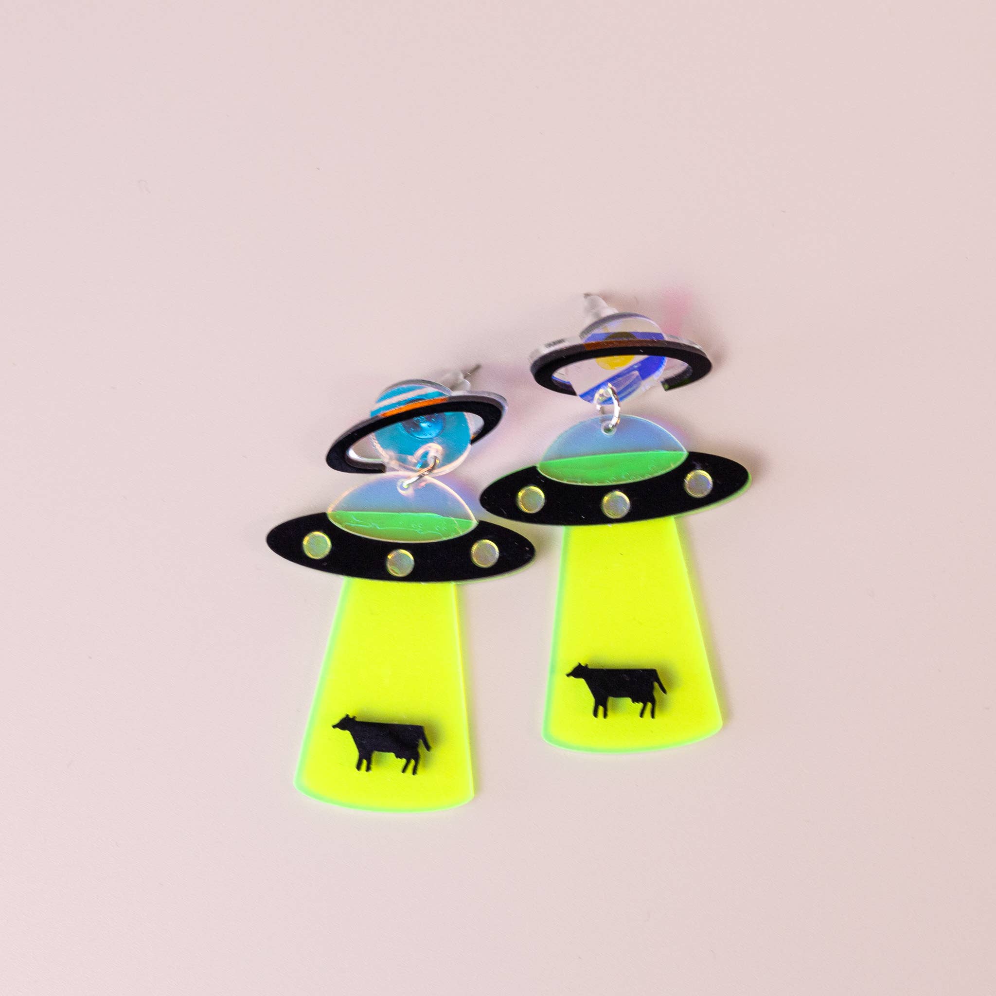 Bewaltz - Wholesale Dangle Earrings - Dangle Earrings- UFO Cow3