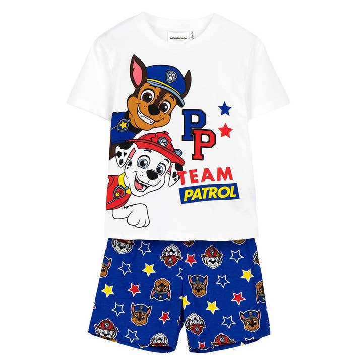 Mastoys, S.L. – wholesale Sleepwear set – Kids – SHORT PAJAMAS SINGLE JERSEY PAW PATROL - 2900002662