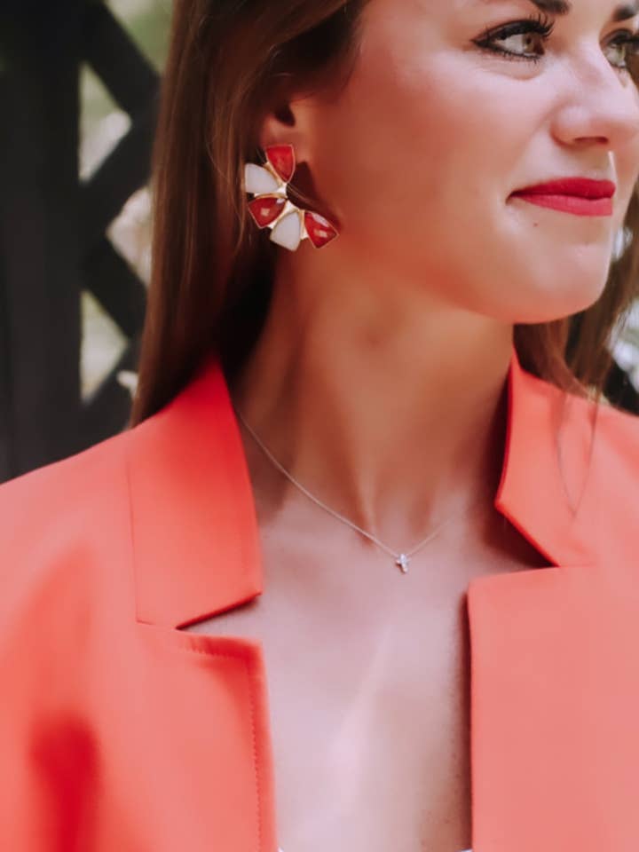 Orange and White for wholesale by Mary K Kendig