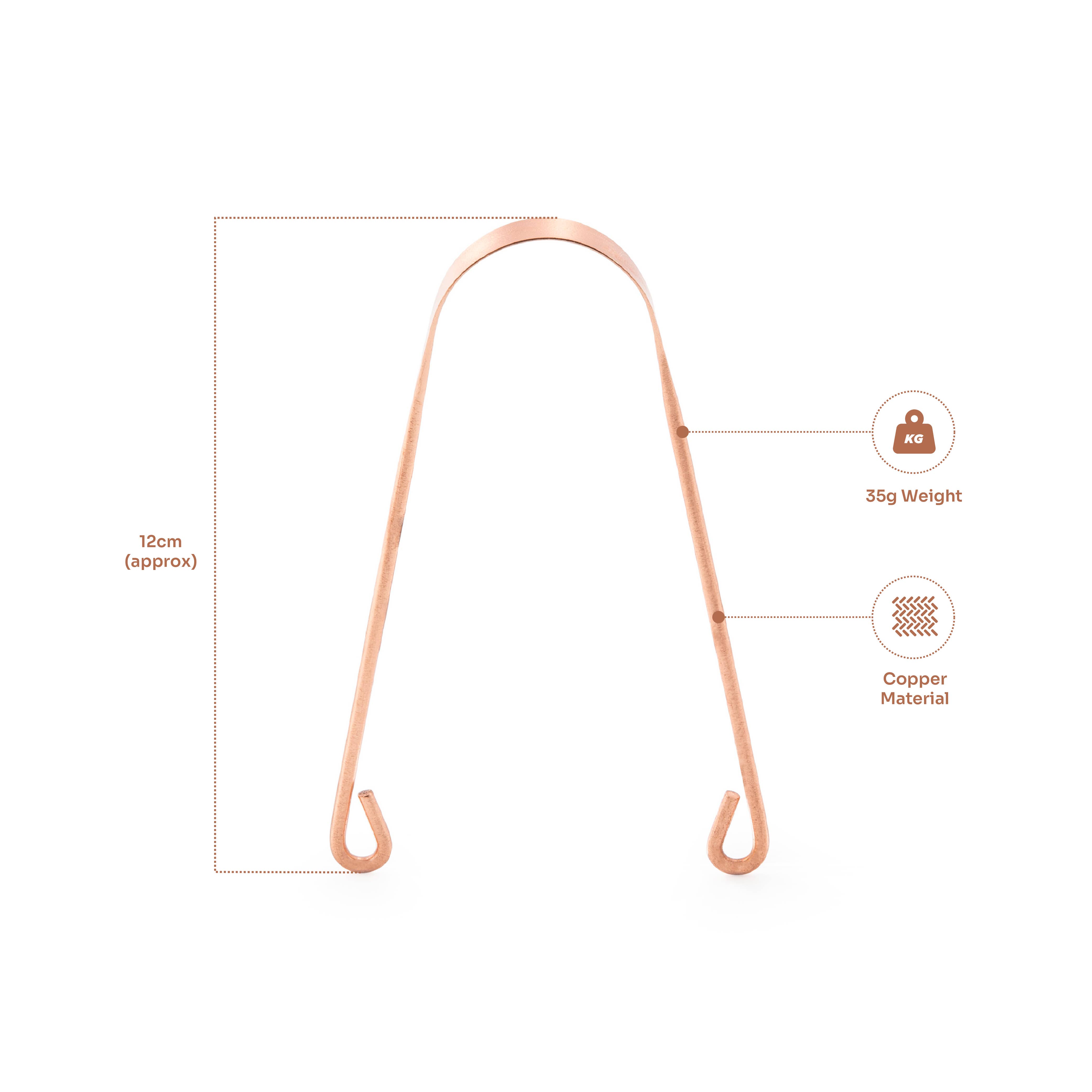 Myga - Wholesale Tongue Scraper - Copper Tongue Scraper Cleaner10