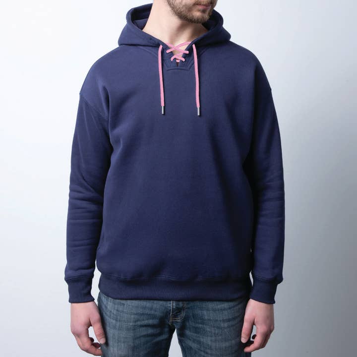 Infinite Sourcing & Trading LLC. - Wholesale Hoodie - Men's - Blank hoodie heavy blend w/Colored drawstring-Build hoodie75