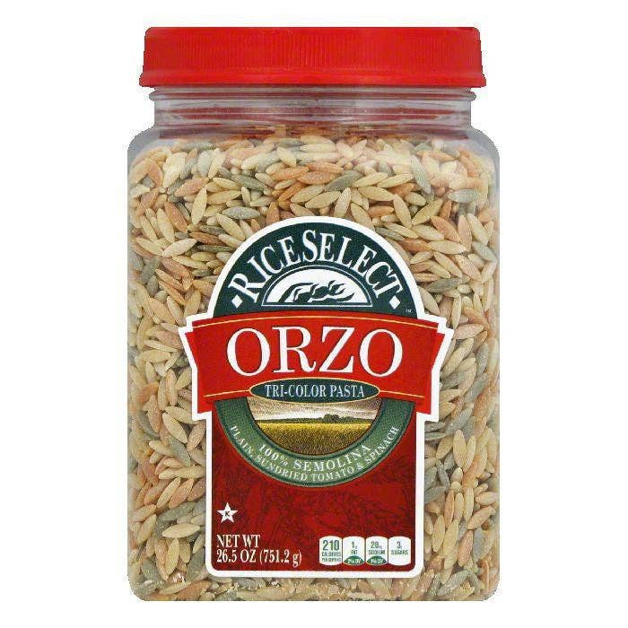 KeHE Distributors, LLC - Wholesale Rice - Rice Select Orzo Tri-Color, 26.5 OZ0