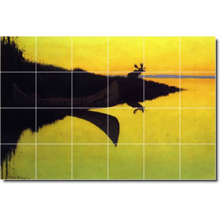 Decorazione murale con piastrelle in ceramica Paesaggi PT07326 per la vendita all'ingrosso da parte di Picture-Tiles.com