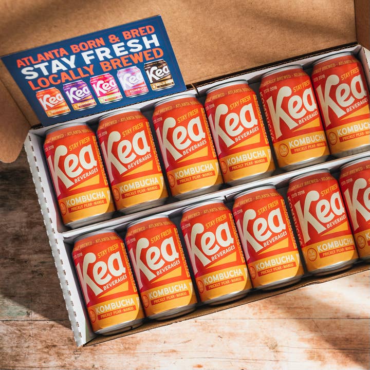 Kea Beverages - Wholesale Kombucha - Prickly Pear & Mango Kombucha1