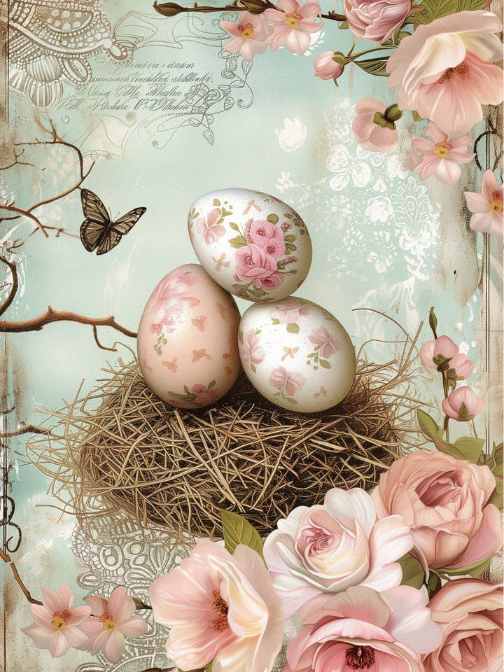 Happy Easter: NO. 5 | Card Fripperies for wholesale by Fripperies