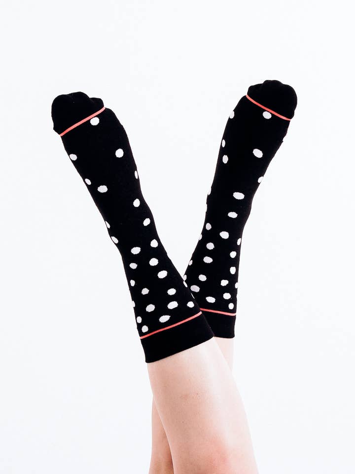 Woven Pear - Wholesale Socks - Women's - Crew Socks, Snowfall