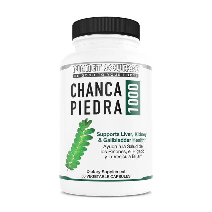 Chanca Piedra (Phyllanthus niruri) 1000mg 60 Capsules for wholesale by Planet Source