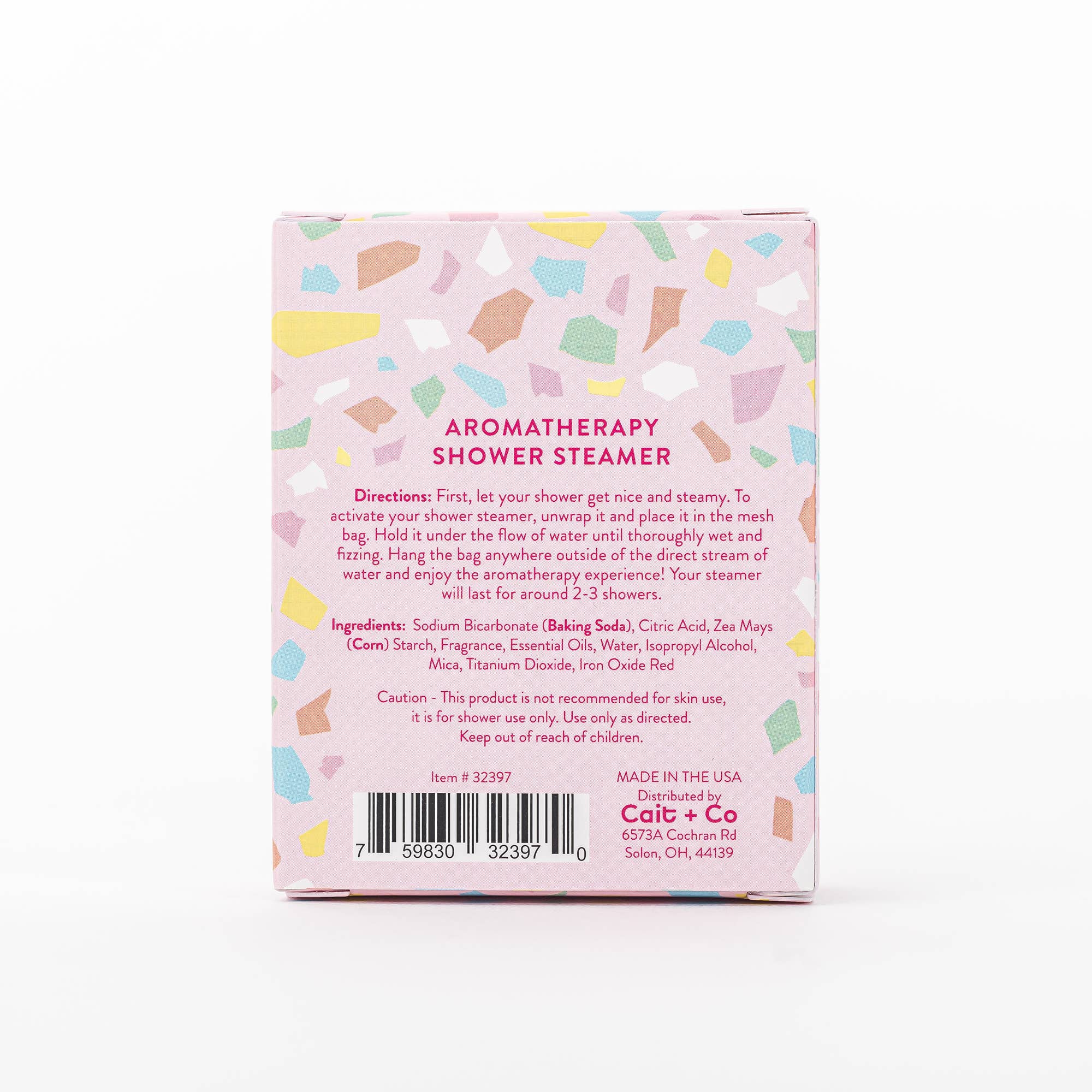 Cait + Co - Wholesale Shower Steamer/Bomb - Gem Shower Steamer - Pearl4