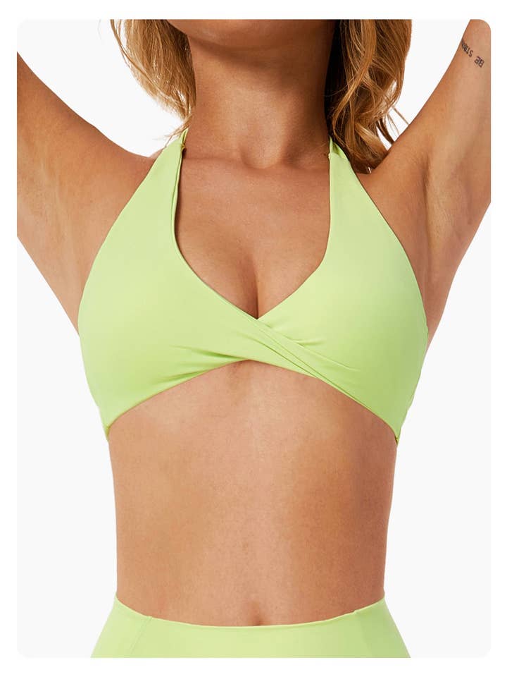 Mantra Active - Vendita all'ingrosso Reggiseno sportivo - Donna - Reggiseno Sportivo con Nodo Frontale e Schiena Aperta Chloe15