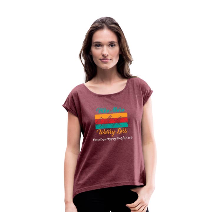 Vandretur Mere Roll Cuff Tee for engroshandel hos Mountain Gypsy Outfitters