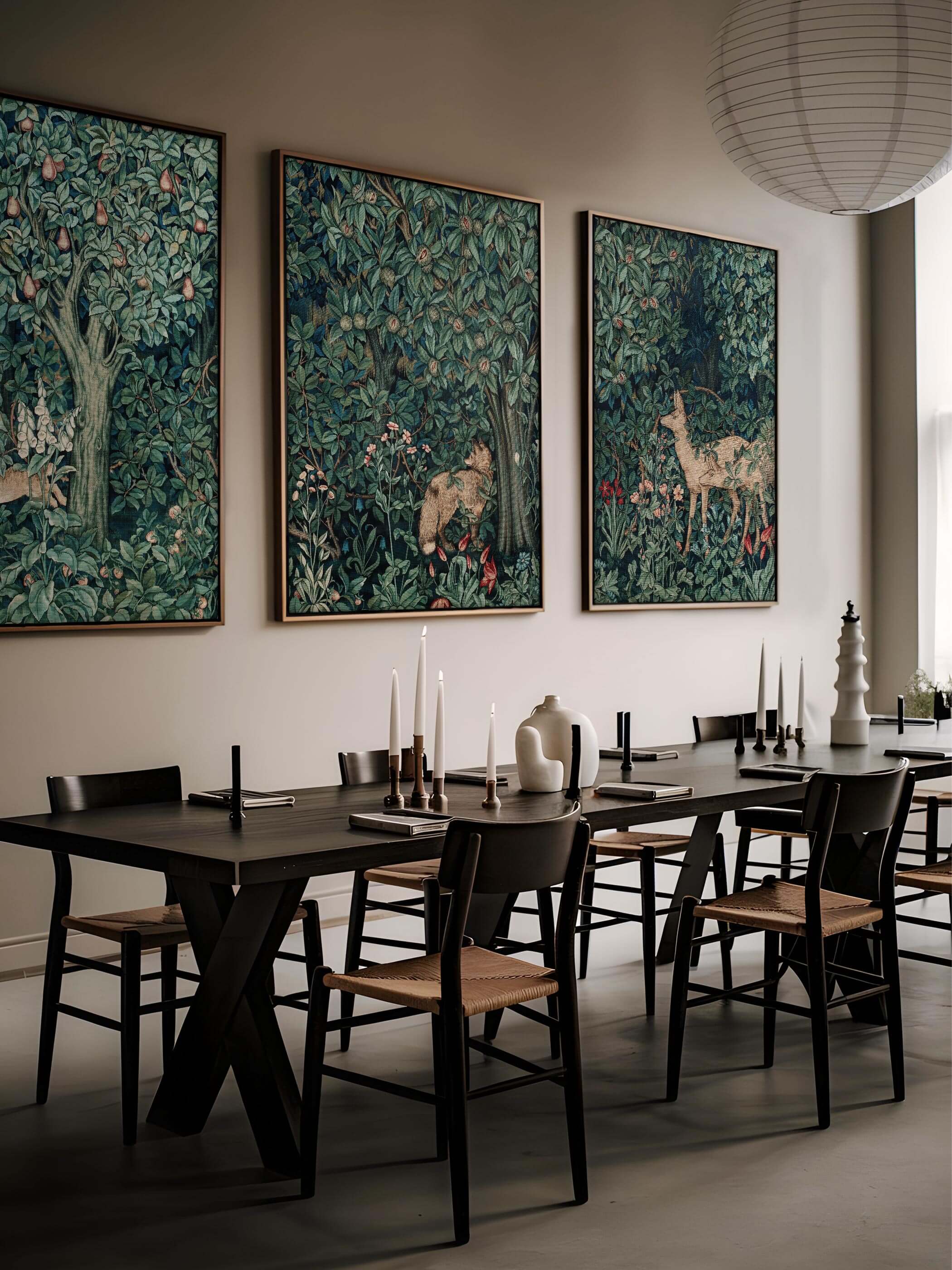 Modern Antique Prints - Vendita all'ingrosso Stampa artistica - Stampa d'arte « In the Woods » di William Morris2