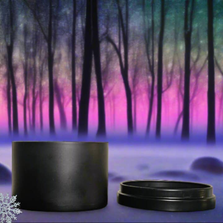 Whimsy Spellfire Sleek Soy Tin Candle - Mocha Mint for wholesale by Soap Witch Crafts