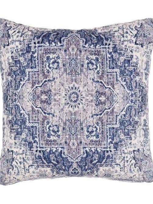 Cojín Azul de Chenilla Vintage – 45x45 cm para venta al por mayor de THE RUGS