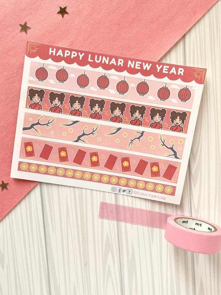 Lunar nytår 2022 | Yndig sød Kawaii kinesisk nytår for engroshandel hos Kimi Creative