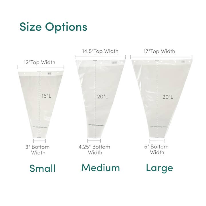 Jacobson - Wholesale Cellophane Bag - 1.6Mil Open Bopp Floral Sleeves - Pack of 100