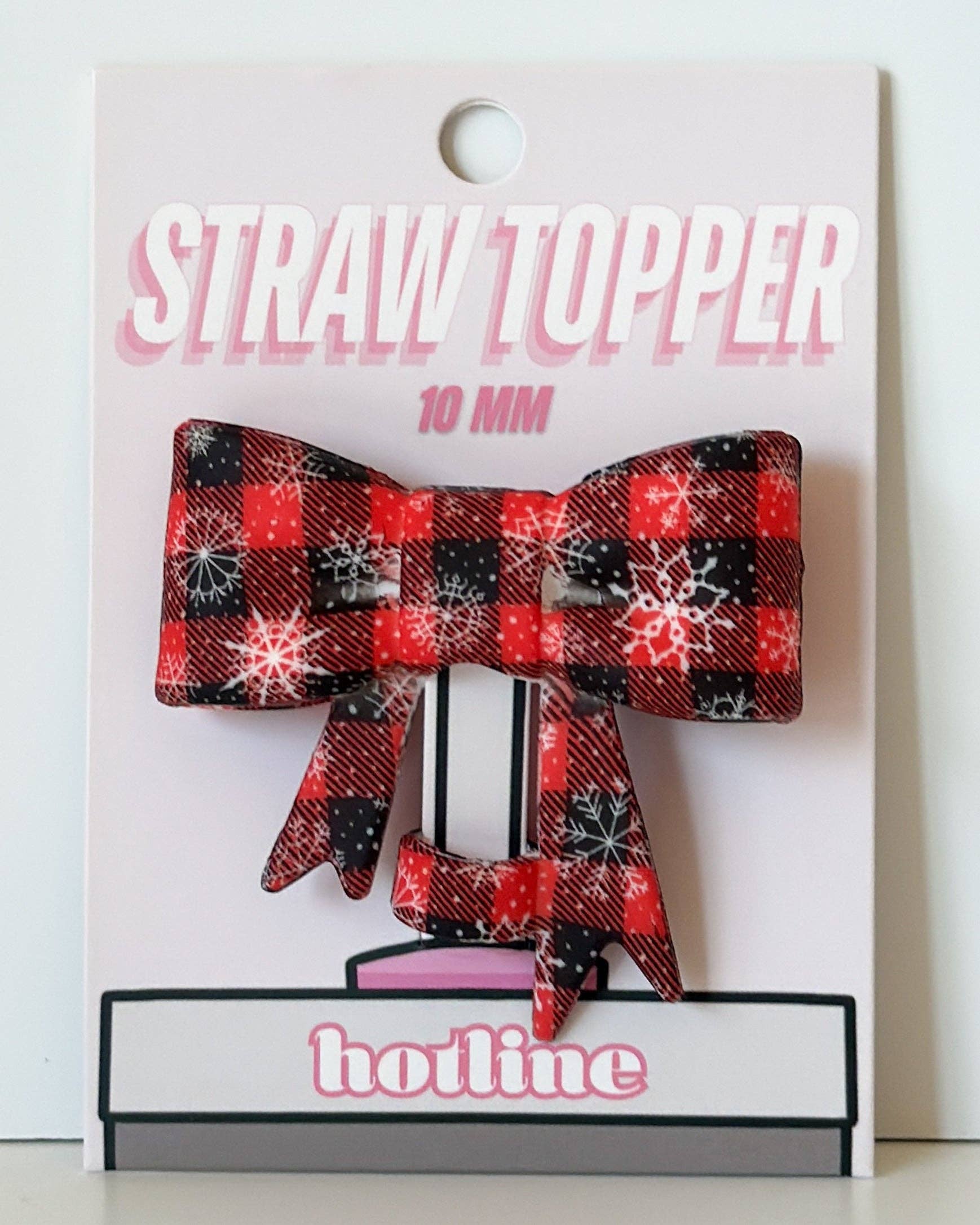 Shop Hotline - Wholesale Drink Topper - Large Bow Straw Toppers42
