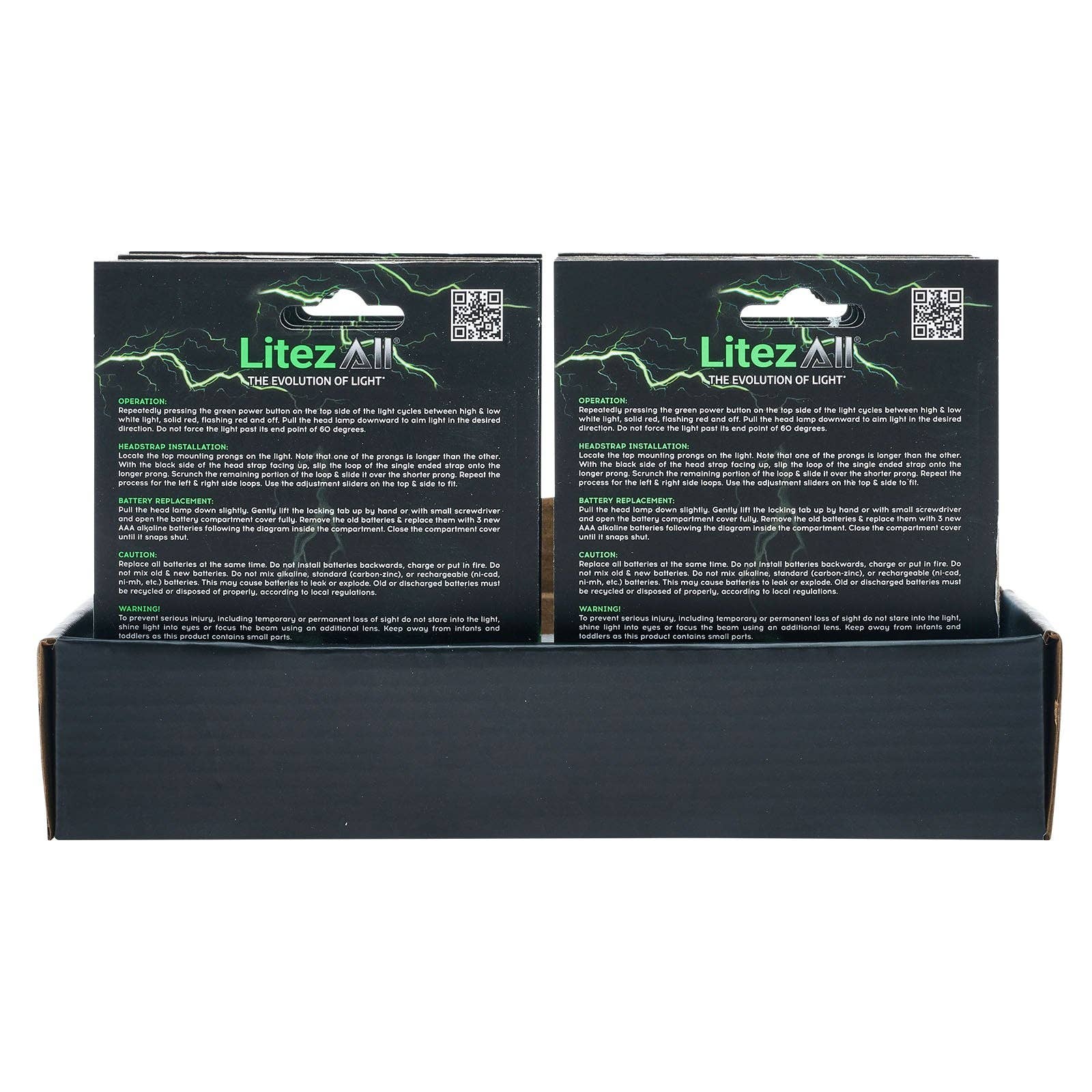 LitezAll - Wholesale Flashlight - LitezAll Quattro 4 Mode LED Head Lamp29