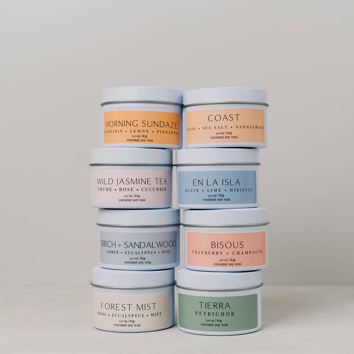 North + Ash Candles - Wholesale Jar/Filled Candle - Originals Collection - Sample Set2