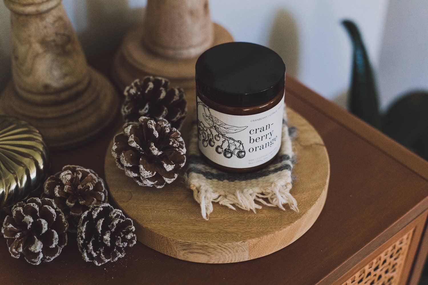 Broken Top Brands - Wholesale Jar/Filled Candle - Cranberry Orange 9oz Soy Candle5