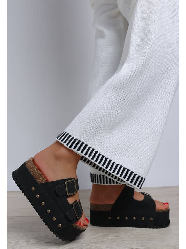 Rag Company - Vente Sandales – femme - Mocassins en similicuir cloutés Impala15