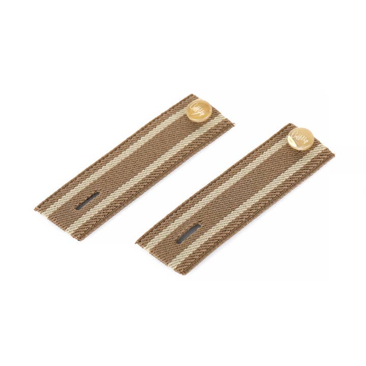 Gemelli Fascia Elastica Tortora per la vendita all'ingrosso da parte di cuffupstyle