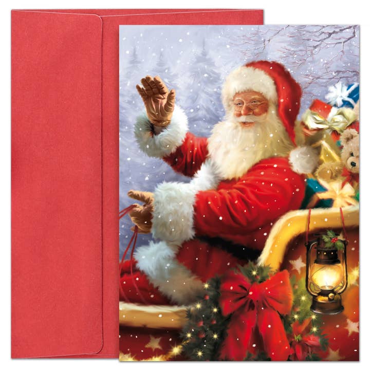 Cartes de vœux en boîte Sleighful of Smiles pour la vente par Masterpiece Studios