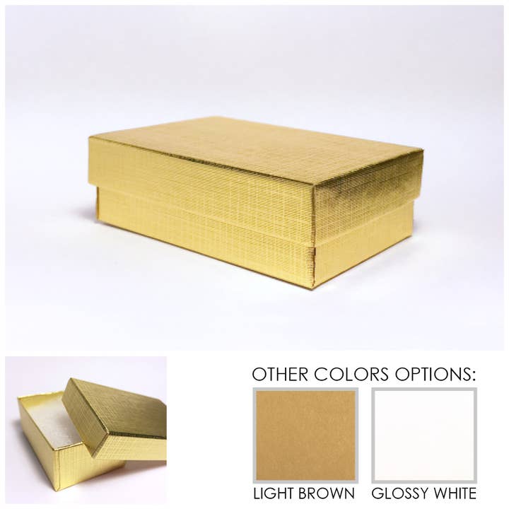 Caja de joyería de papel para venta al por mayor de Sanwacraft