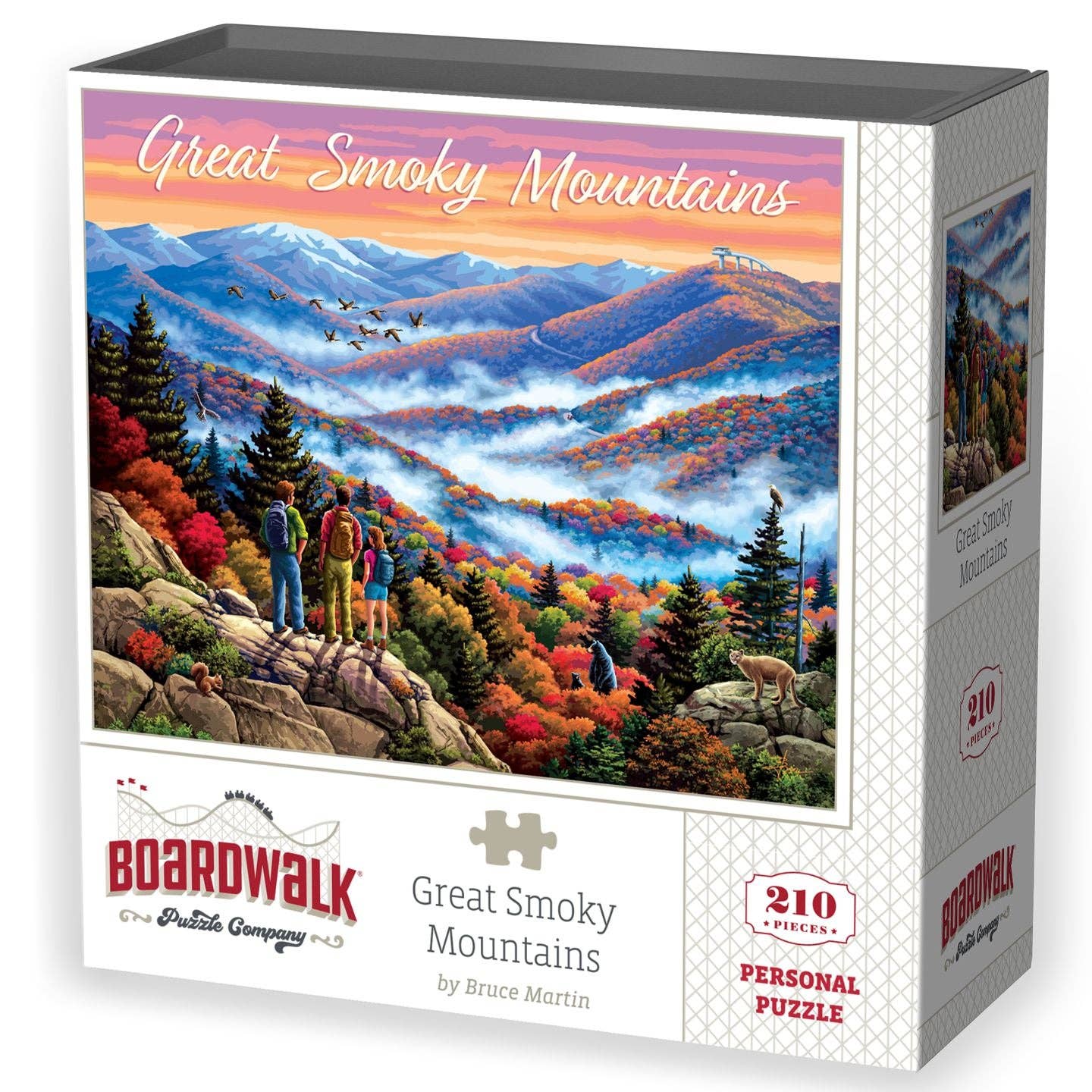 Boardwalk Puzzle Company - Wholesale Puzzle - Adult - Great Smoky Mountains - Personal Puzzle - 210 Piece6
