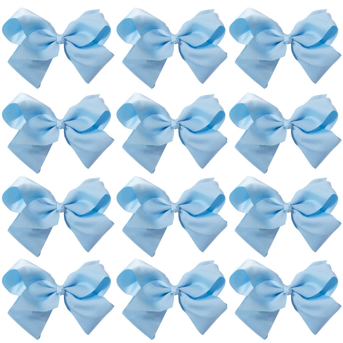 Hana - Wholesale Hair Bow - Kids - 8 Inch Hair Bow With Alligator Clip (12pc)4