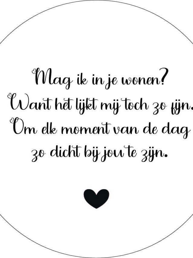Círculo de parede: Posso? por atacado de Gewoon ZieZo