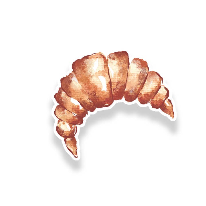 Croissant Sticker | Stickers | Waterproof Vinyl Sticker
for wholesale by papierwinkel