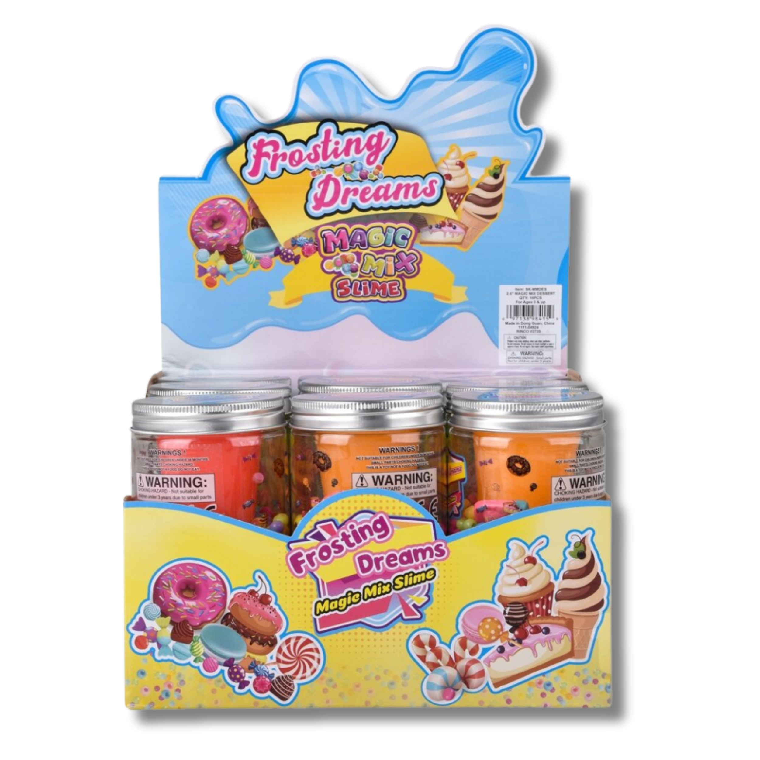 Pagdee Kids Juniors - Venta al por mayor Masilla/limo - Niños - Slime esponjoso con temática de postre decorativo navideño para niños5