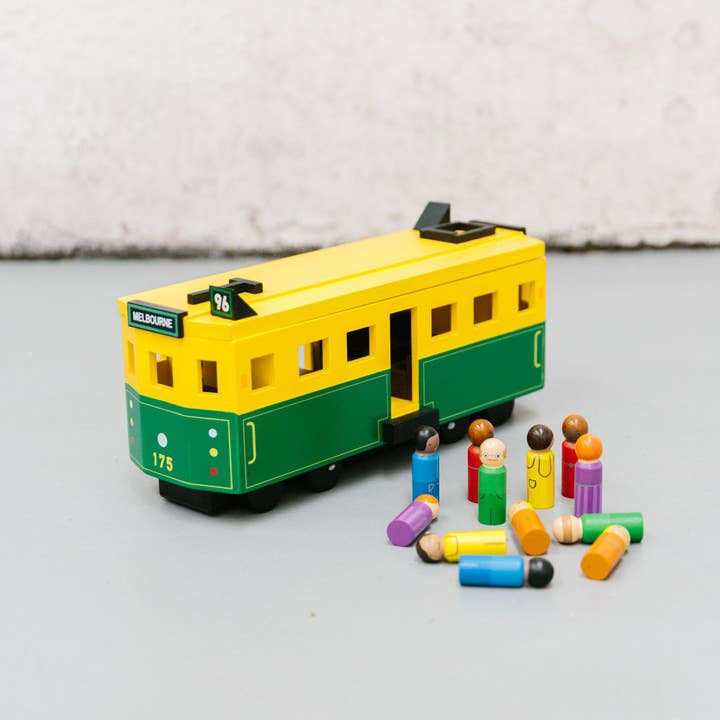 Make Me Iconic - Wholesale Toy Car/Truck - Kids - WOODEN TOY - MELBOURNE TRAM12
