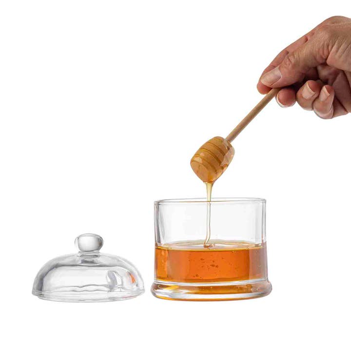 TableCraft Products Company - Wholesale Honey Dipper - Honey Dipper Set, Includes Glass Jar & Wood Dipper8