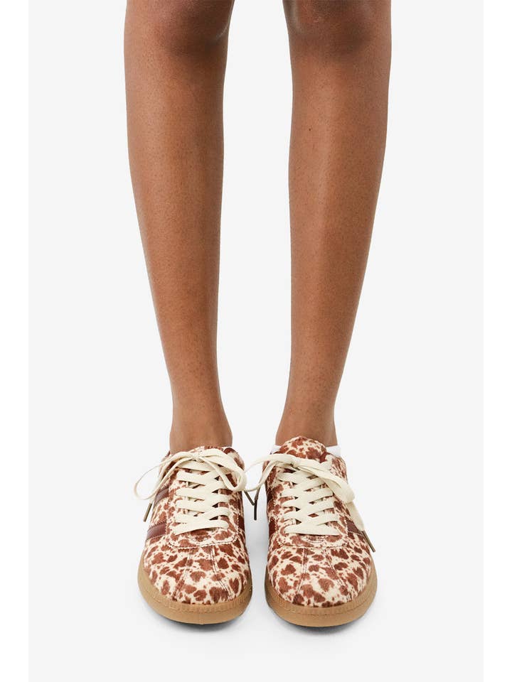 Lemonade Shoes – wholesale Lifestyle trainers – Women′s – FIELD DREAM - Chic Animal Print Sneakers13