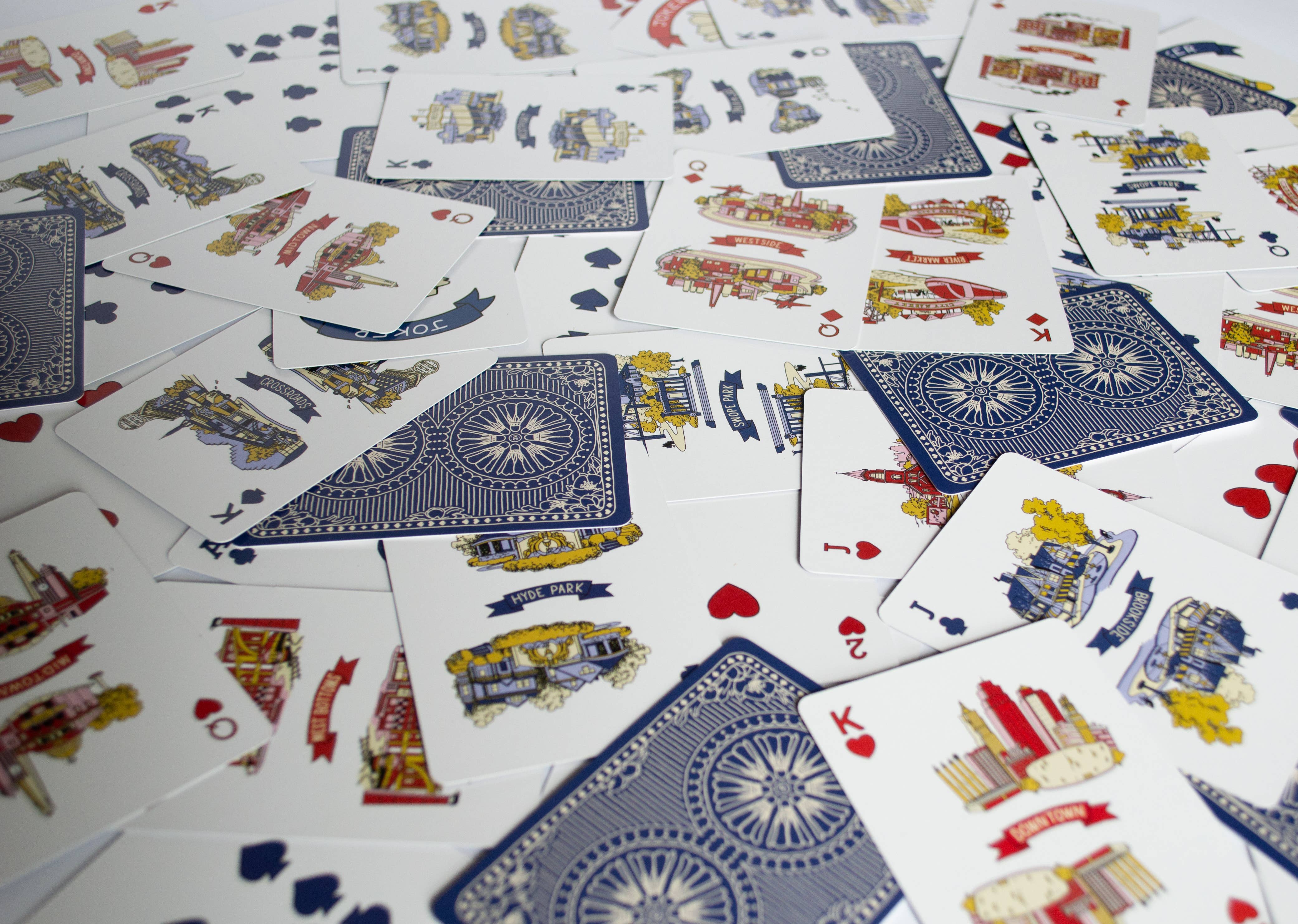 KC Labyrinth - Wholesale Playing Cards - Kansas City Playing Cards - Neighborhoods2