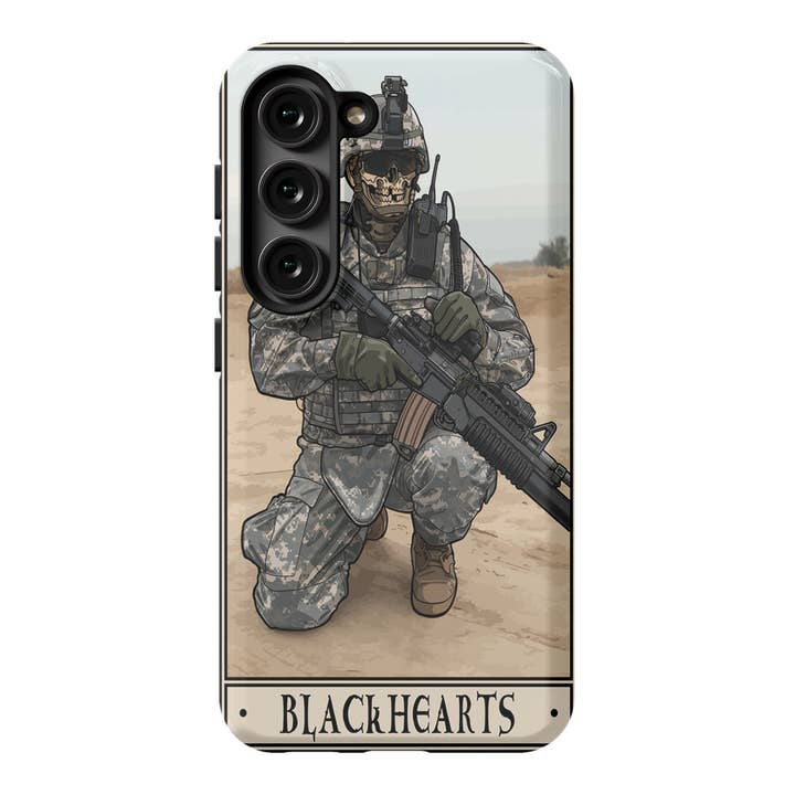 Zwarte Harten Telefoonhoesje voor wholesale door Platoon Daddy LLC