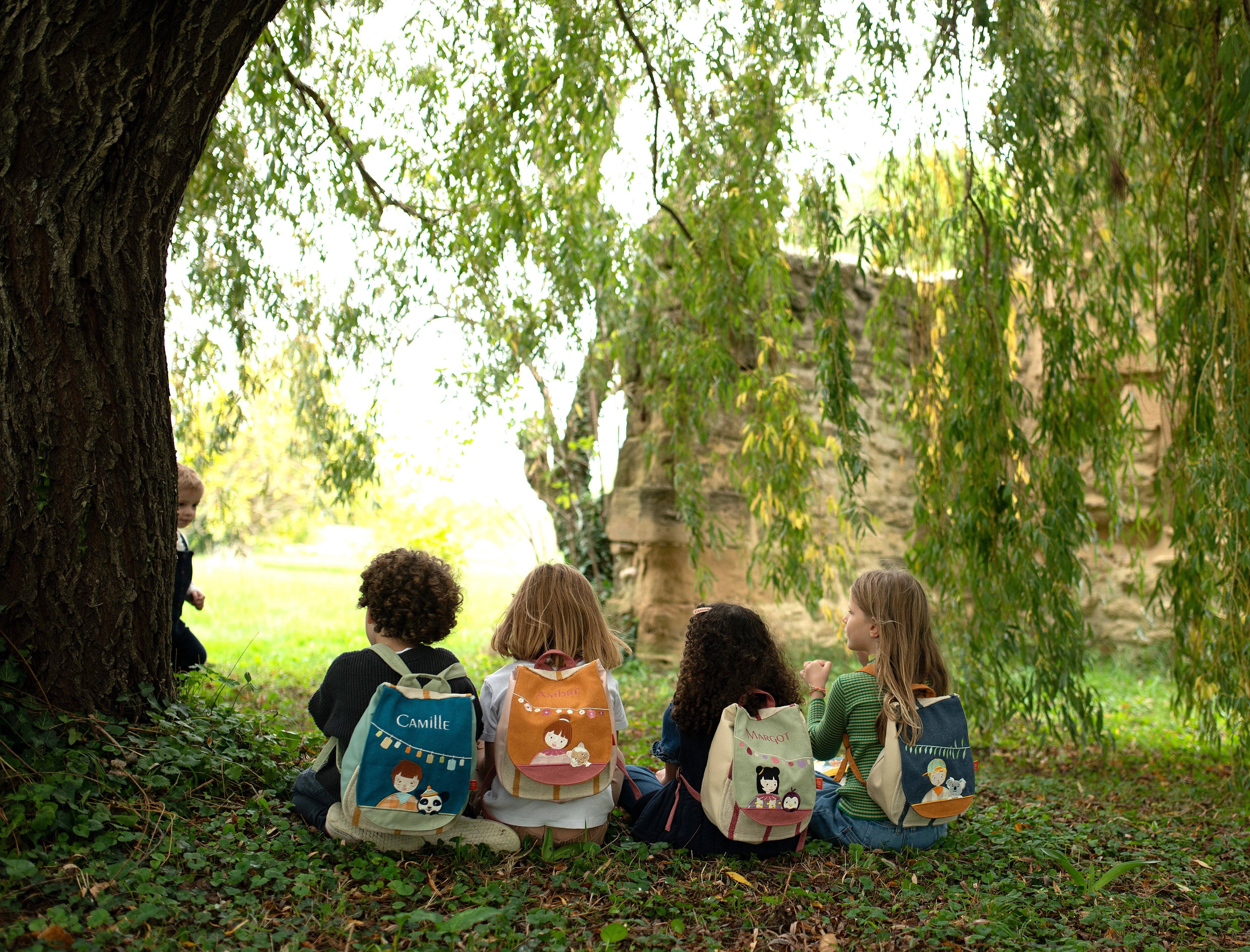 L'Oiseau Bateau - Venta al por mayor Mochila - Niños - Mochila personalizada para niños - Panda Amigo6