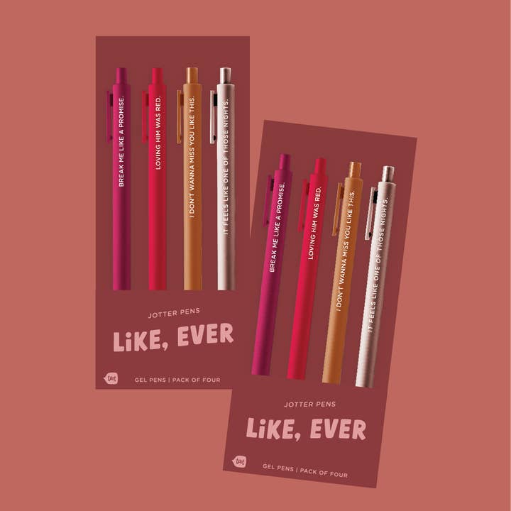 Talking Out of Turn - Wholesale Pen - Swiftie Jotter Sets!! (Taylor's Version)(Topsellers)
5