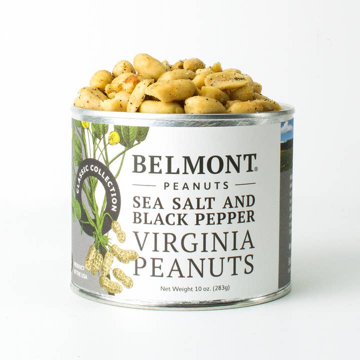 Belmont Peanuts - Wholesale Nuts - Sea Salt and Black Pepper Virginia Peanuts