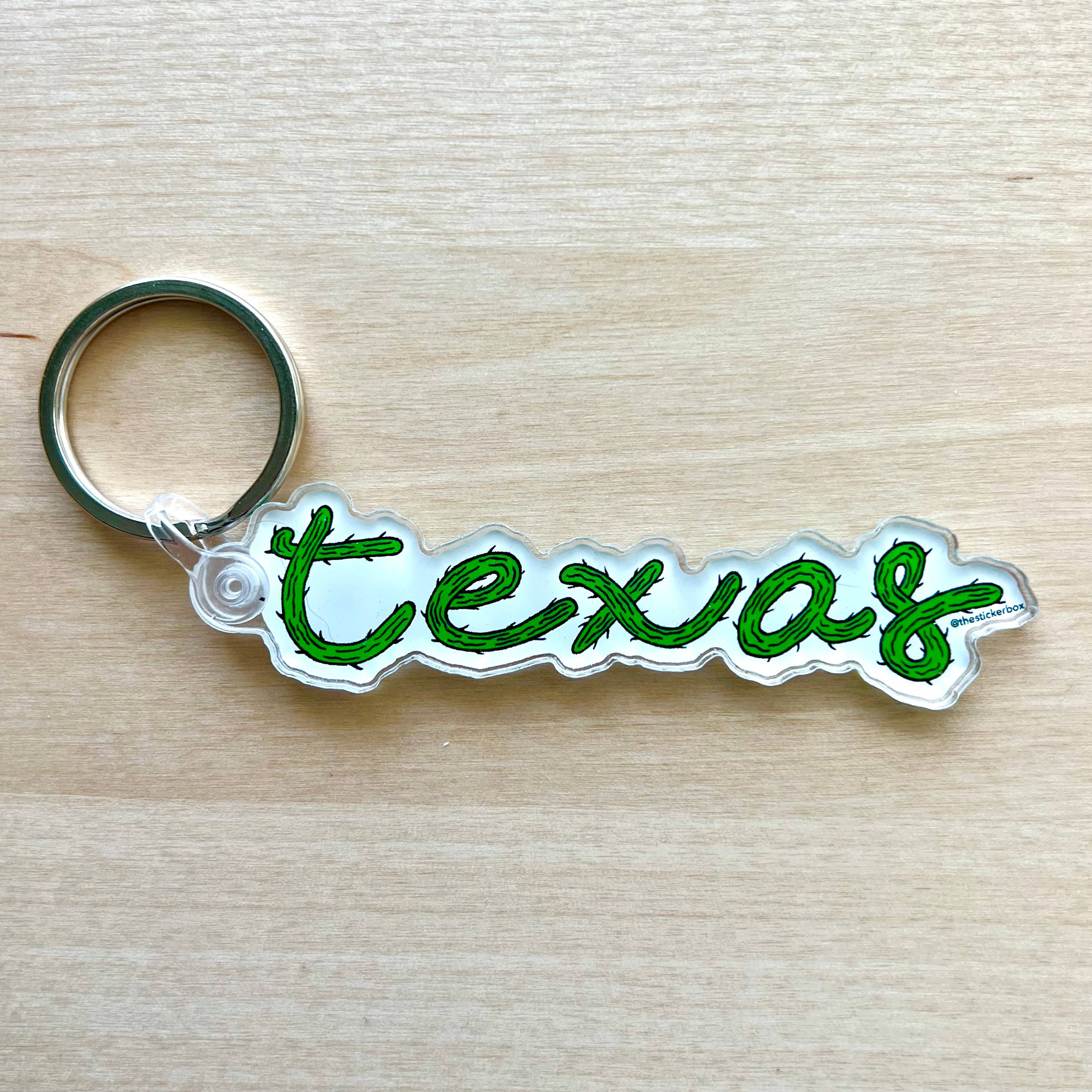 The Sticker Box | Texas Inspired Stickers & Magnets - Wholesale Keychain - Unisex - Texas Keychains - Texas Lover Gift Souvenir Stocking stuffer2