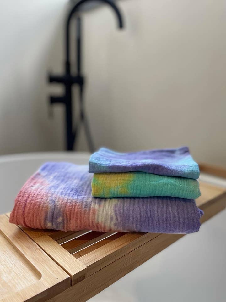 Set tie dye multicolor para venta al por mayor de Langoustini