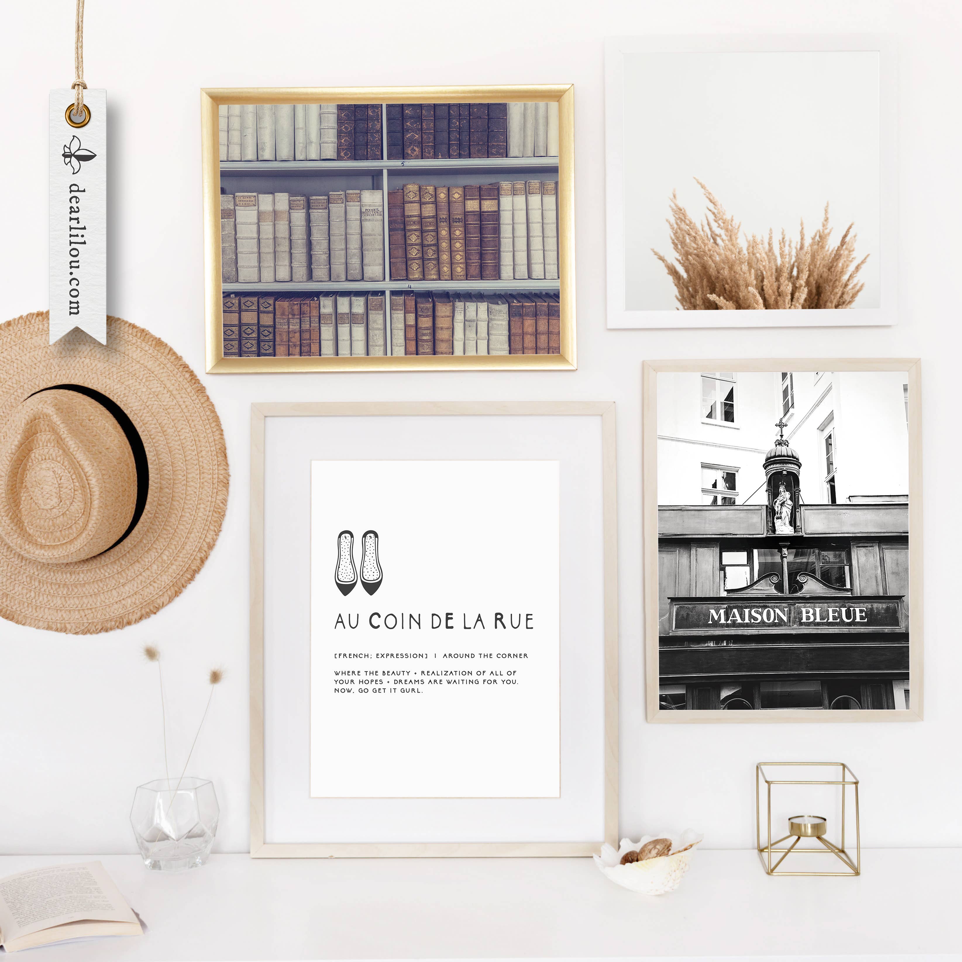 LILOU - Wholesale Art Print - Au Coin De La Rue | Art Print1