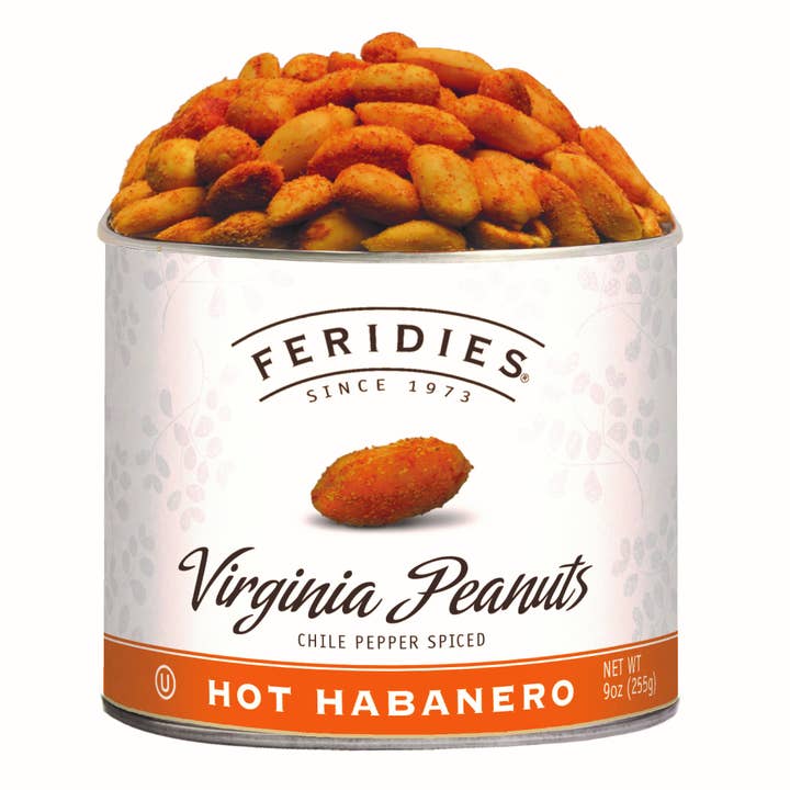 FERIDIES - Wholesale Nuts - 9oz Hot Habanero Peanuts