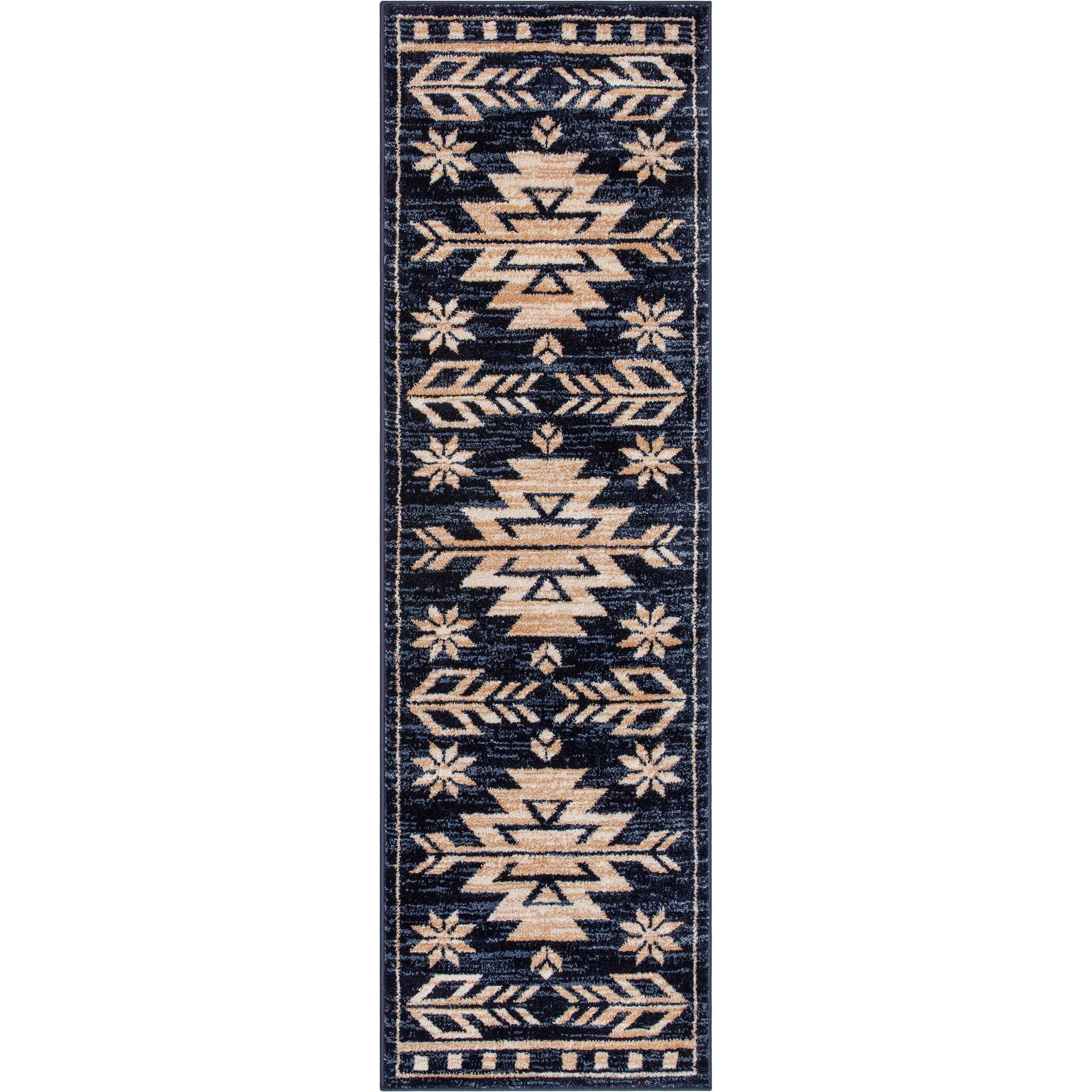 Well Woven - Wholesale Area Rug - Canton Southwestern Tribal Bohemian Blue Rug4