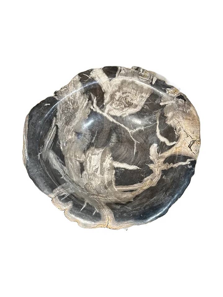 Forstenet træskål stor for engroshandel hos Cantiq Living