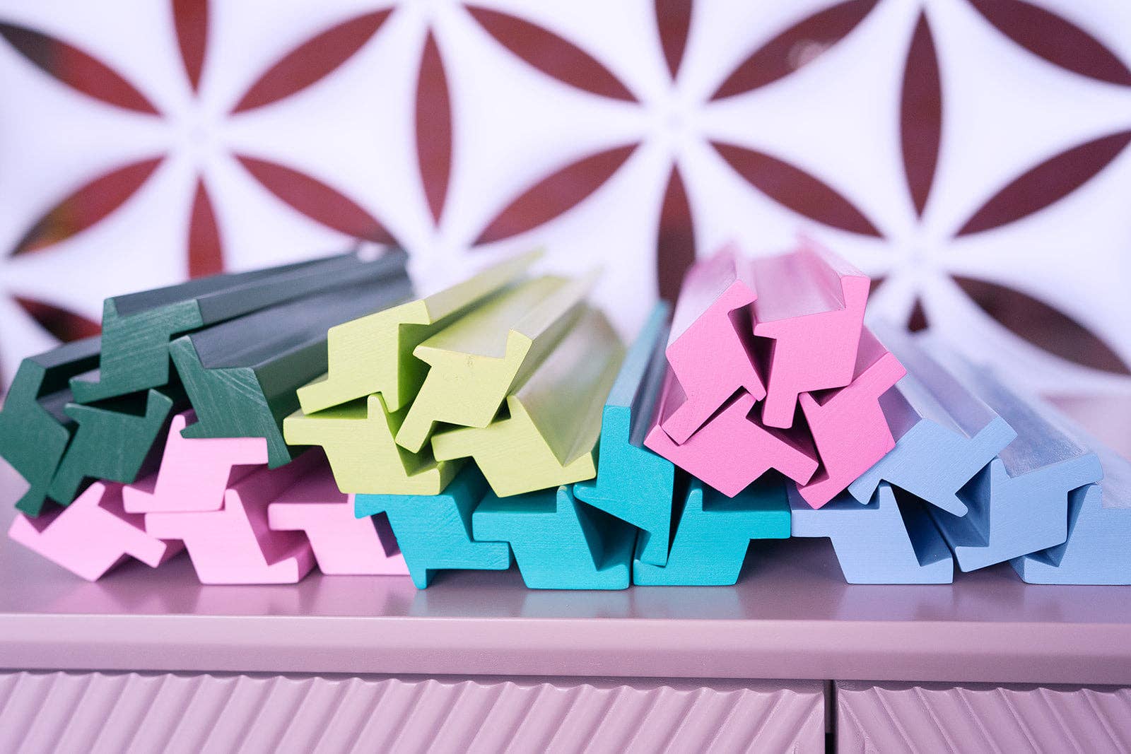 Peace Love Mahjong - Wholesale Board Game - First Edition Travel Racks SALE!7