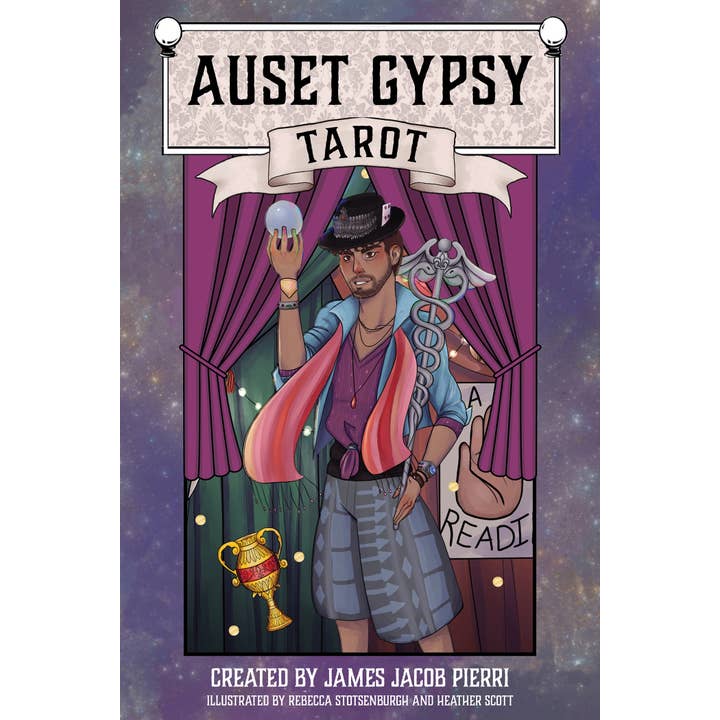Auset Gypsy Tarot for wholesale by REDFeather