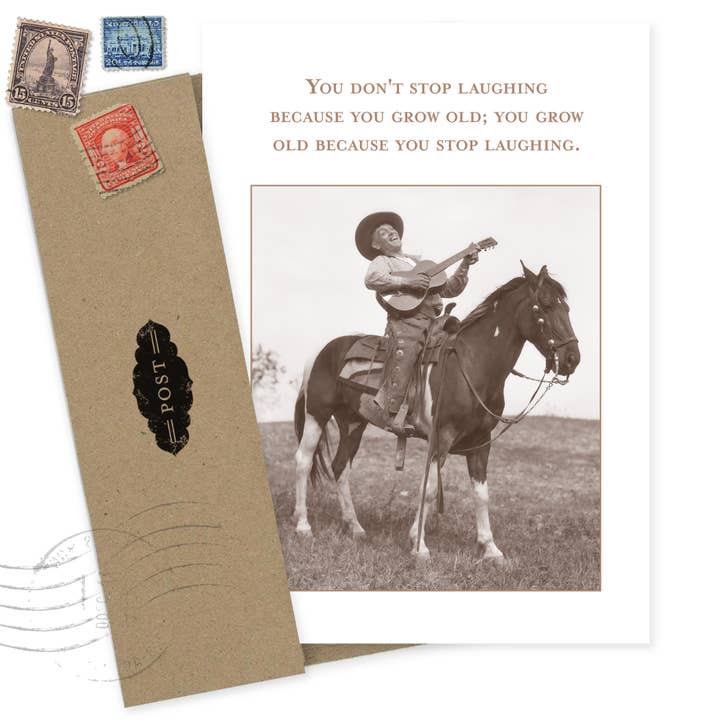 Shannon Martin Design - Wholesale Birthday Card - Don't Stop Laughing Birthday Card2