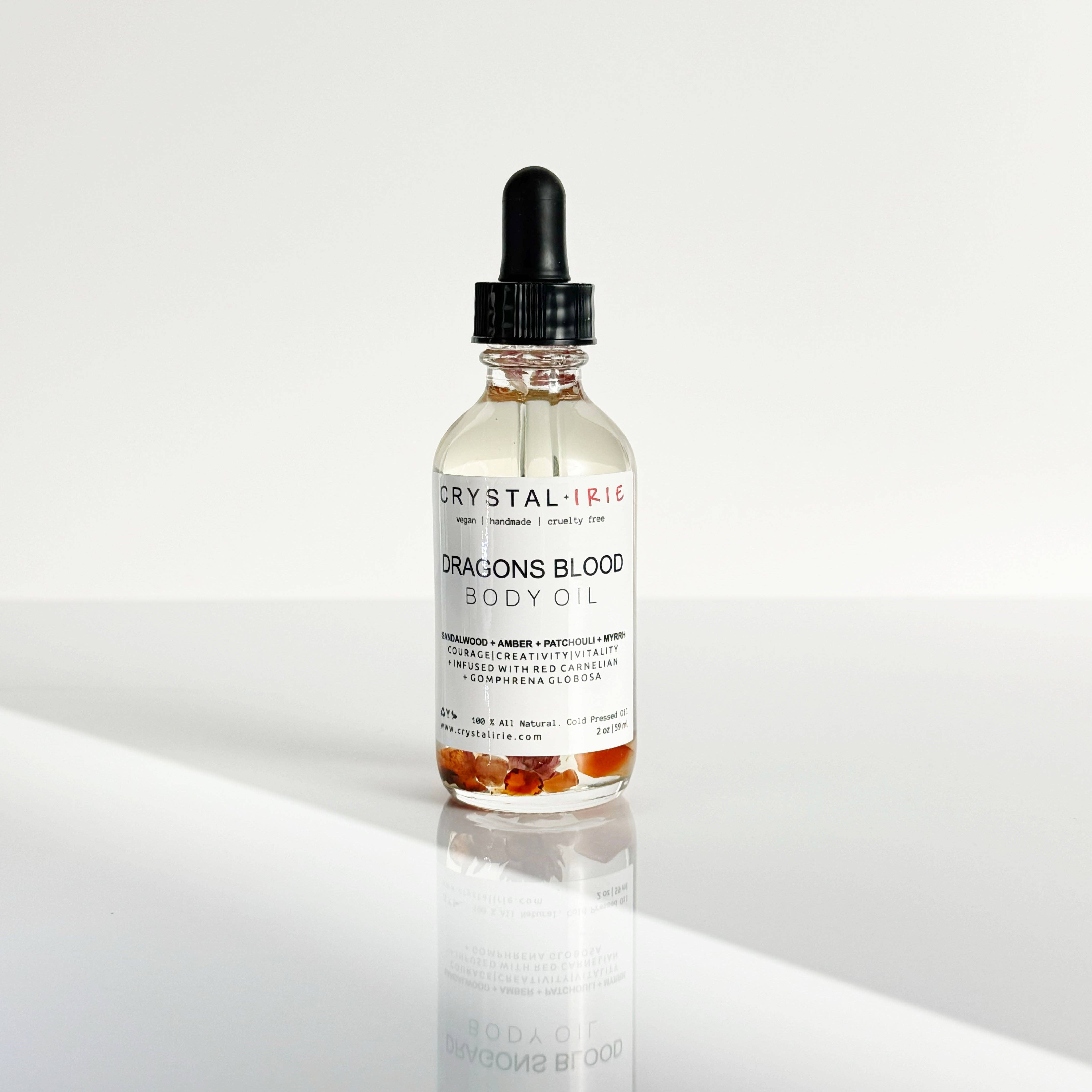 Crystal + Irie - Wholesale Bath/Body Oil - Dragons Blood Body Oil1